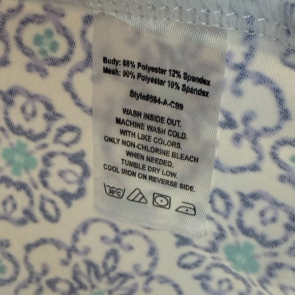 Cabana Life Long Sleeve Sport Sun Shirt UPF 50 Quarter Zip Women's Small - Picture 7 of 7